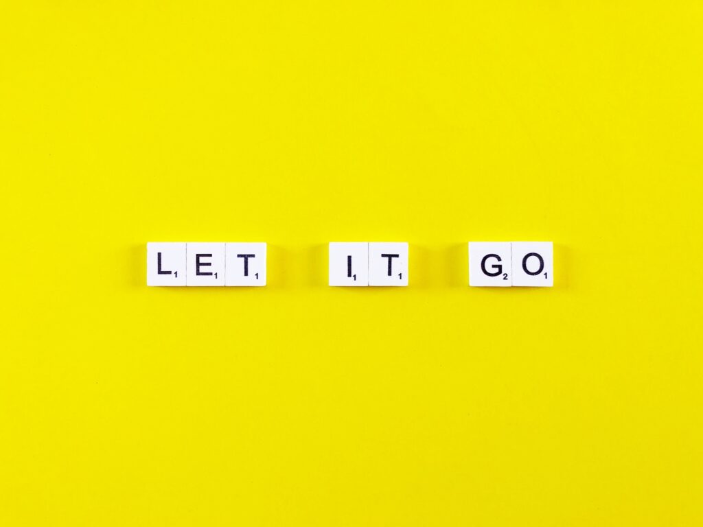 Let it go.